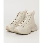 「CONVERSE」 ハイカットスニーカー 24.0cm ホワイト レディース