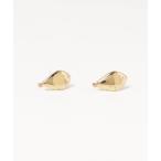 [ete] серьги ( обе уголок для ) FREE желтое золото женский 