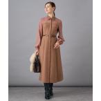 「ANAYI」 シャツワンピース 38 ベージュ レディース