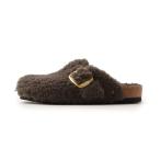 サンダル BIRKENSTOCK BOSTON BIG BUCKLE TEDDY CONCRGRAY LAF / ビルケンシュトック ボストン ビッグ