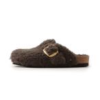 サンダル BIRKENSTOCK BOSTON BIG BUCKLE TEDDY CONCRGRAY LAF / ビルケンシュトック ボストン ビッグ