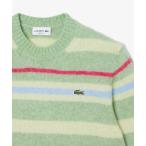 ショッピングラコステ セーター ニット アルパカブレンドボーダーニットセーター メンズ