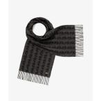 マフラー サスティナブルモノグラムジャカードマフラー メンズ