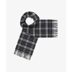 マフラー メリノウールチェックマフラー メンズ