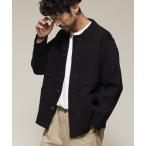 カーディガン ウォッシャブル スウェットライク ニット カバーオール/静電気ケア メンズ