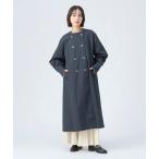 トレンチコート コート 後ボタン ロングコート レディース