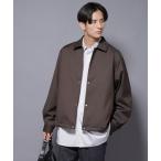 ショッピングソニー ブルゾン アウター DELEGANTE エアリーサキソニーコーチジャケット メンズ