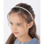 カチューシャ SHIPS KIDS: パール モチーフ カチューシャ