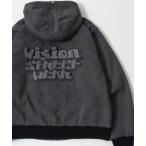 ブルゾン アウター 2025AW VISION STREET WEAR/ヴィジョンストリートウエア ウォッシュ加工 フロント・バックロゴ刺繍 ビックシ