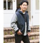 ブルゾン アウター 「芸能人着用/親子コーデ」sorona(R)ブロックスコンビパーカー メンズ