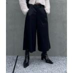 パンツ フェイクレザーハーフパンツ レディース