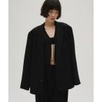 ジャケット テーラードジャケット Boyfriend Linen Jacket レディース
