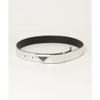 ショッピングPRADA 「PRADA」 ベルト - シルバー メンズ