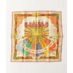 「HERMES」 スカーフ - イエロー レディース