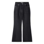 「SNIDEL」 ブーツカットデニムパンツ 0 ネイビー レディース
