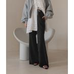 「LOWRYS FARM」 ブーツカットパンツ SMALL ブラック レディース
