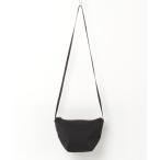 「Herve Chapelier」 ワンポイントショルダーバッグ - ブラック レディース