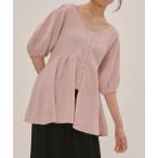 「loin nuit」 半袖ニット FR