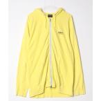 ショッピングstussy 「STUSSY」 ワンポイントジップアップパーカー X-LARGE イエロー メンズ