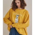 ショッピングダルメシアン 「Unitage」 スウェットカットソー FREE イエロー レディース