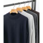 ショッピングシャツ シャツ LIFE STYLE TAILOR　マシンウォッシャブルハイゲージモックニット メンズ