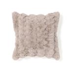 クッション クッションカバー ファー  クッションカバー 45×45 グレー（C005）