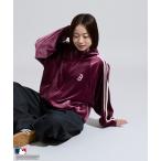 ジャージ MLB/エムエルビー MLB ベロアトラックジャケット「セットアップ対応」 レディース