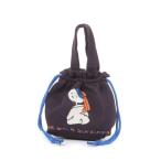 エコバッグ 「世界の名作」ニット巾着バッグ / 600501