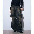 ジーンズ デニム デニムパンツ ANNA SUI NYC / アナスイエヌワイシー ファンクションデニムパンツ レディース