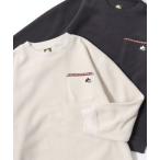 トレーナー スウェット 2025AW LOGOS/ロゴス フリース チロリアンテープ付きポケット ワンポイントロゴス刺繍スウェットトレーナー レディー