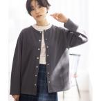 ショッピングボタン カーディガン スナップボタンカーディガン レディース