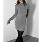 ショッピングワンピ ワンピース 「LVEU.」ハイネックリブタイトミニワンピース / ワンピース ワンピ ミニ タイト リブ ストレッチ ミニワンピ ハイネック シンプル