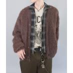  кардиган mo волосы Like мохнатый вязаный кардиган / простой / одноцветный мужской женский 