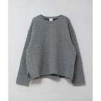 ショッピング柄 tシャツ M2545 アラン柄キルトプルオーバー レディース