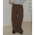 ジーンズ デニム デニムパンツ back belt adjustable denim / バックベルトアジャスタブルデニム レディース