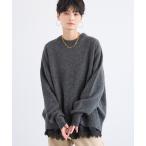 ショッピングピンク ニット セーター BARNYARDSTORM / AQUAクループルオーバー「WEB限定カラー」 レディース