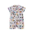 ショッピング甚平 ベビー服 ロンパース アルファベット総柄甚平オール