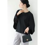 ブラウス シャツ 1枚で憧れの「肩掛け」に 重ね着風ケープブラウス レディース