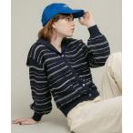 ニット セーター ボーダーアソート柄編みニット レディース