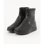 ショッピングウェッジソール ブーツ LE COQ ルコックスポルティフ LCS ANGERS II LCS アンジェ II LU5FBT84LZ ABC-MART限定 BKBK