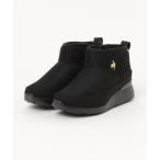 ショッピングウェッジソール ブーツ LE COQ ルコックスポルティフ LCS MOUTHE LCS ムート LU5FBT91LZ ABC-MART限定 BKGD レディース