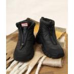 ブーツ HUNTER イントレピッド ワンダラー アンクル ジップ スノー ブーツ レディース