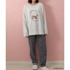 ショッピングミッフィー パジャマ ルームウェア ミッフィーフォトミニ裏毛ルームウェア上下セット レディース