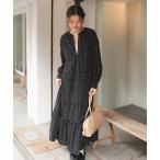 ワンピース 「26SS新作/2026 SPRING COLLECTION」スキッパーティアードロングスリーブワンピース