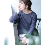 tシャツ 秋もお世話になっちゃう、夏の長袖ボーダーカットソー レディース