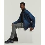 シャツ Boxy Fit Overshirt/レザーライクコーティング加工オーバーサイズシャツジャケット メンズ