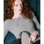 ニット セーター 3.3 Field Trip／シャギースリムニット レディース