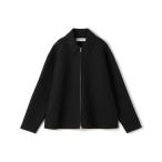 コート アウター ウールカシミヤ ダブルフェイス ジップブルゾン レディース