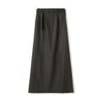 ショッピングedition スカート ウールメルトンポプリン Iラインスカート