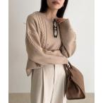 ショッピングハート ニット セーター ハート刺繍柄編みニットプルオーバー レディース